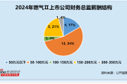 燃气行业财务总监CFO观察：大众公用蒋贇为年薪最高 高达303万元