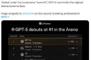 GPT-5正式发布刷新评分新高 Sam Altman发文感谢微软等合作伙伴